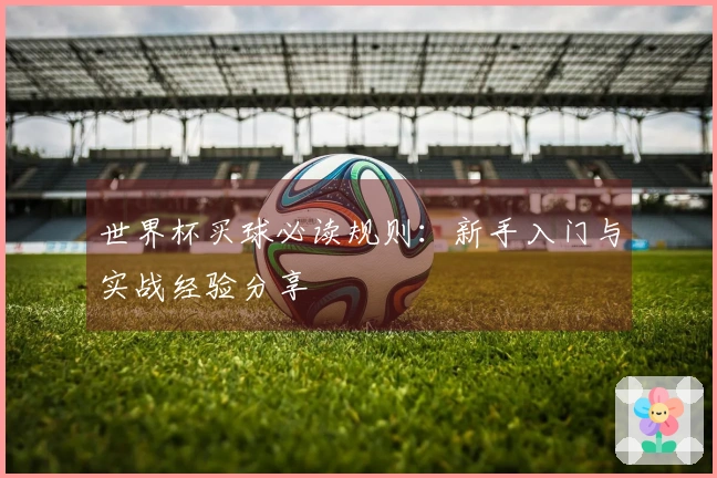 世界杯买球必读规则：新手入门与实战经验分享